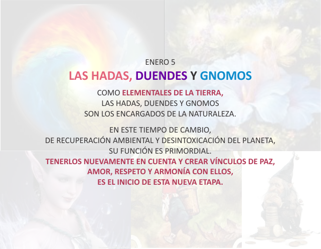 Las Hadas, Duendes y Gnomos Enero 5 de 2013